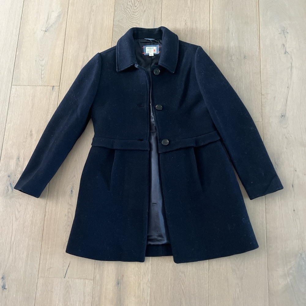 Crewcuts by J.Crew Girls' Navy Peacoat